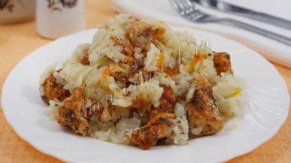 куриный плов в мультиварке