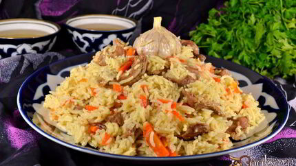 Мясной плов в мультиварке