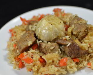 Плов из баранины