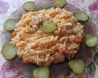 Плов нежность с куринным филе