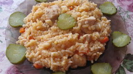 Плов нежность с куринным филе