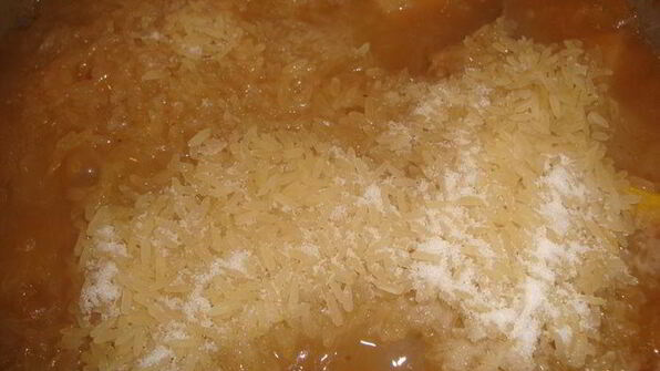 плов с айвой