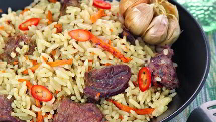 Плов с бараниной