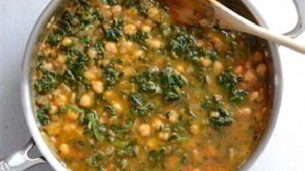 плов с горохом нут