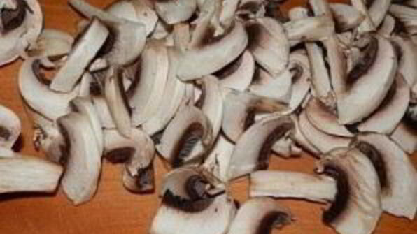 плов с курицей и грибами