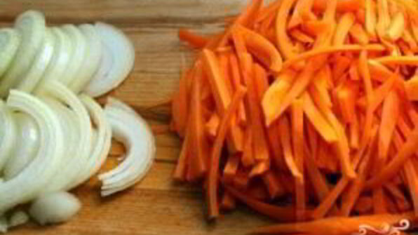 плов с курицей и грибами