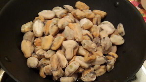 плов с мидиями