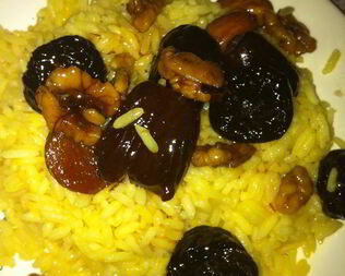 Плов с сухофруктами