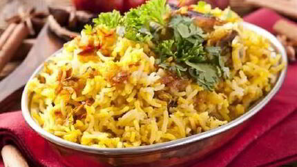 Плов с тыквой и морковью