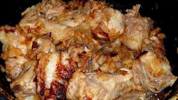 плов со свиными ребрышками