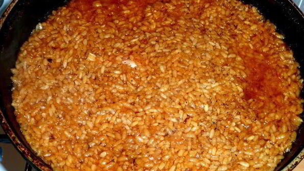 плов со свиными ребрышками