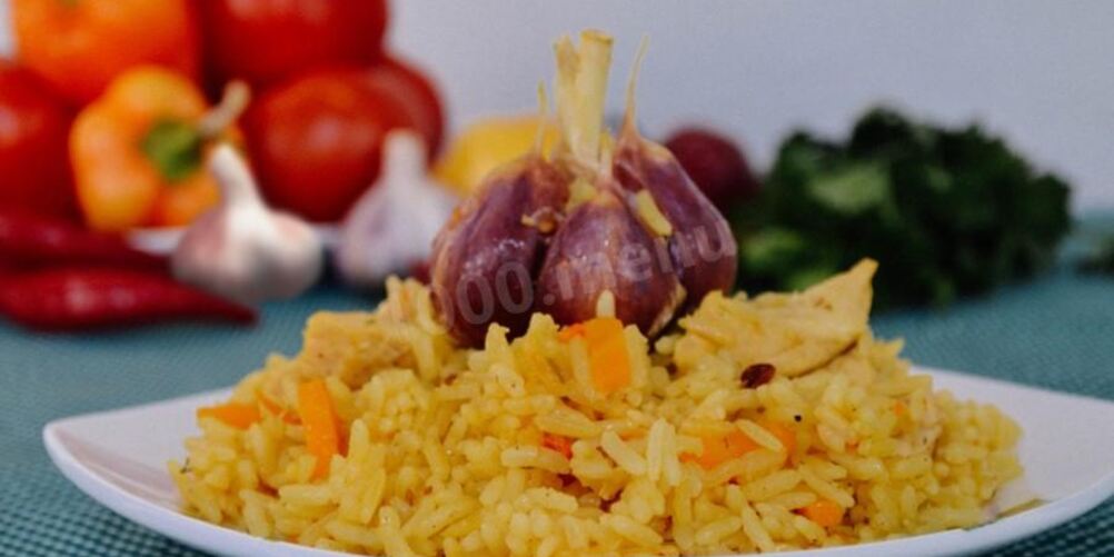 Рецепт плова в микроволновке