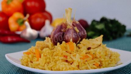 Плов в микроволновке