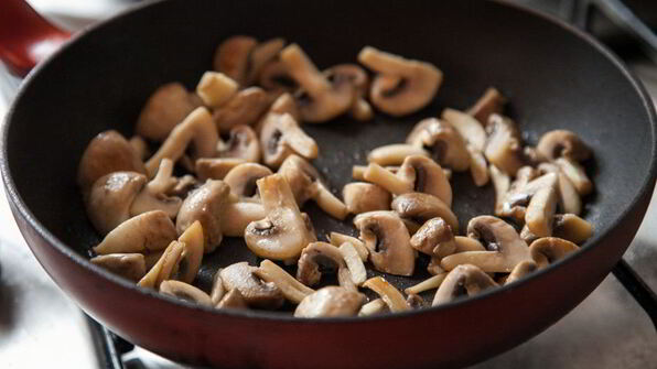 постный плов с грибами