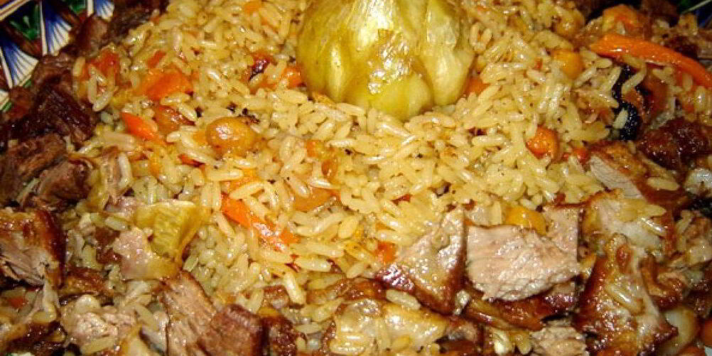 Рецепт узбекского плова с бараниной и барбарисом