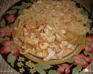 Фрикасе из курицы с овощами