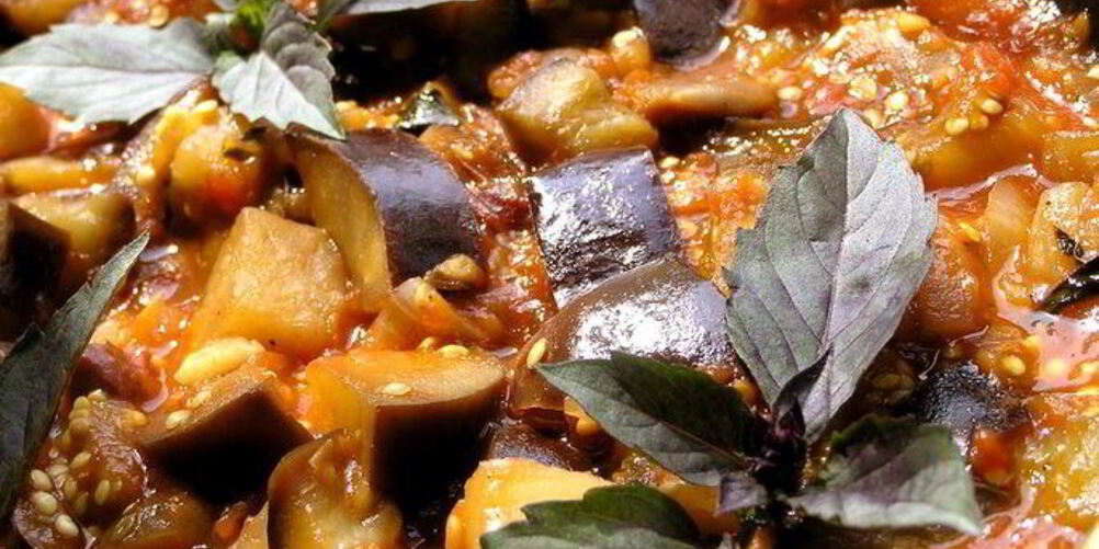 Рецепт капонаты с базиликом