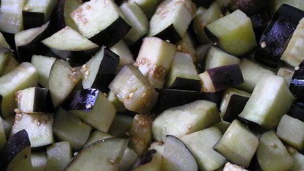 капоната с базиликом