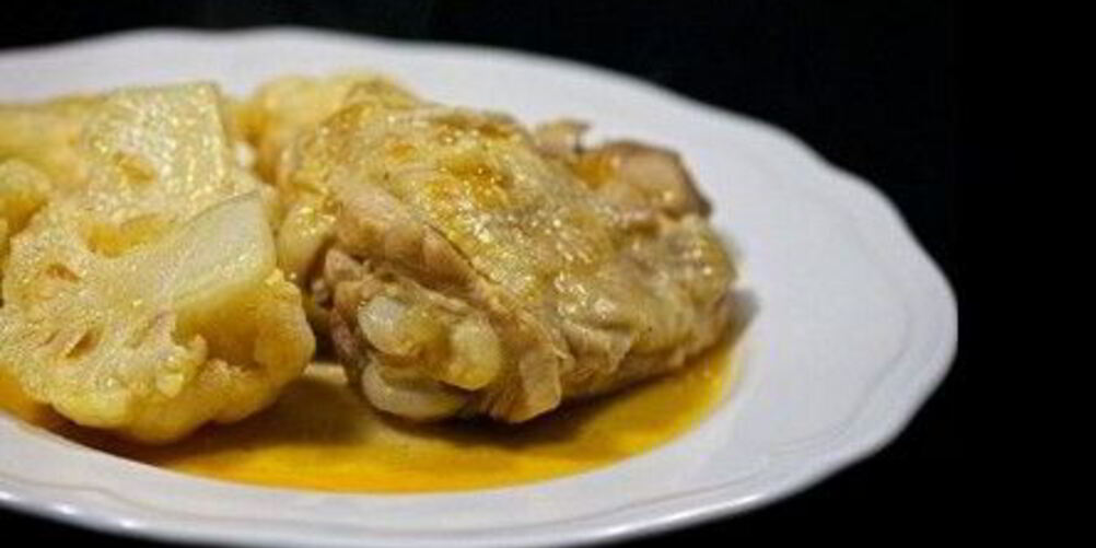 Рецепт куриного рагу с цветной капустой и помидорами