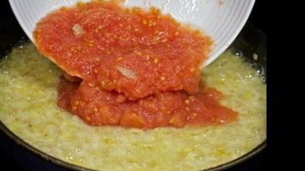 куриное рагу с цветной капустой и помидорами