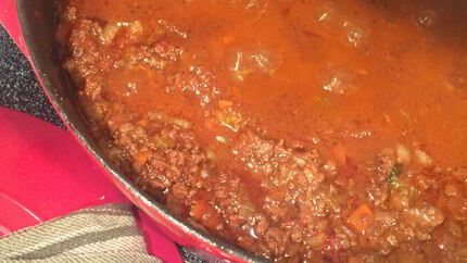 Мясное рагу Болоньезе