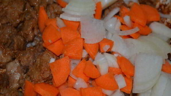 мясное рагу с овощами