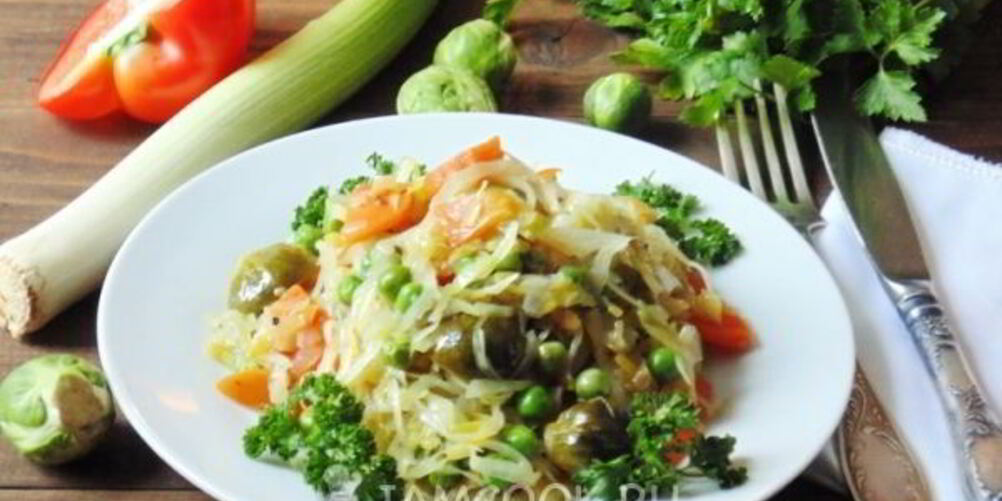 Рецепт овощного рагу с капустой