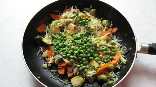 овощное рагу с капустой