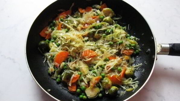 овощное рагу с капустой