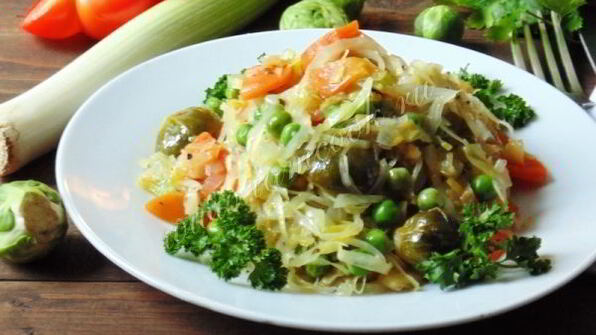 овощное рагу с капустой