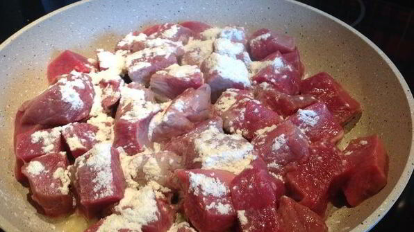 пикантное рагу в тыкве