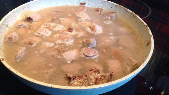 пикантное рагу в тыкве