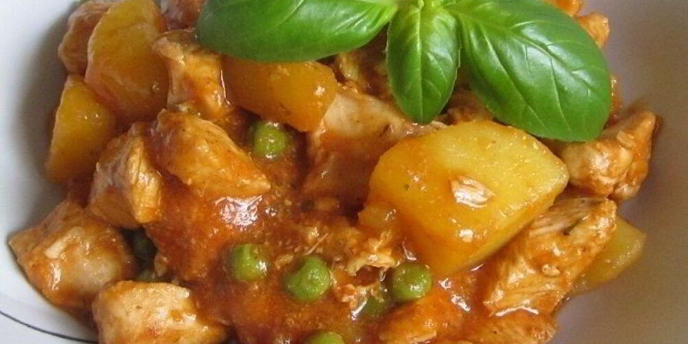 Рецепт рагу из картофеля и мяса