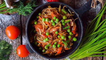 Рагу из рыжиков