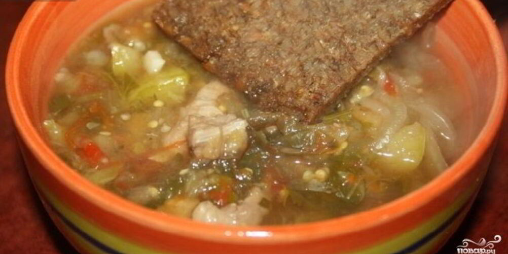 Рецепт рагу овощного с телятиной