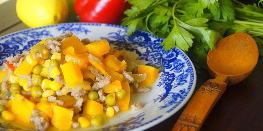 Рецепт рагу с тыквой осенние краски