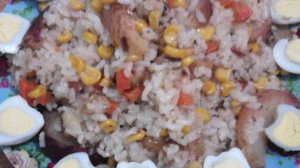 Фруктово-овощное ризотто