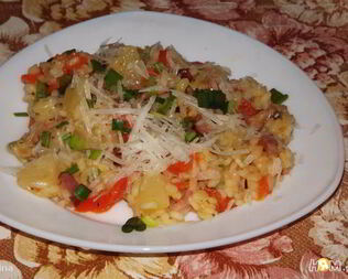 Ризотто по-гавайски