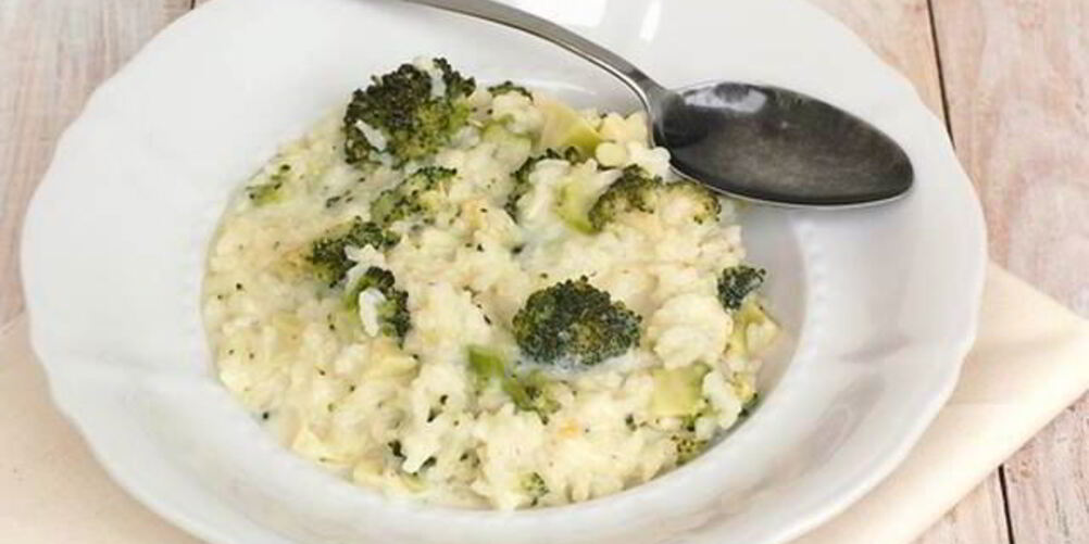 Рецепт ризотто с брокколи и пармезаном