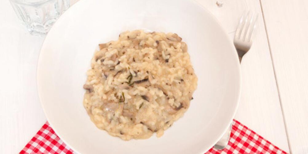 Рецепт ризотто с грибами