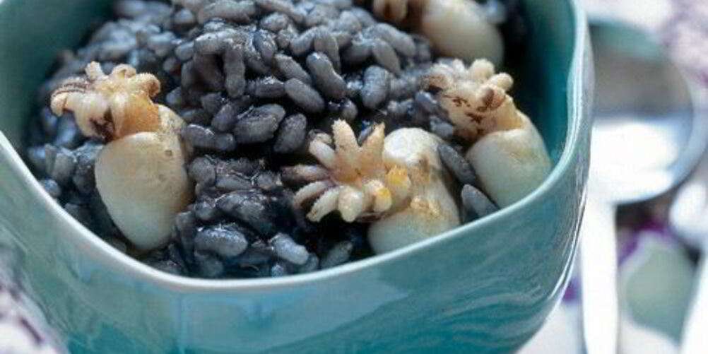 Рецепт ризотто с каракатицами