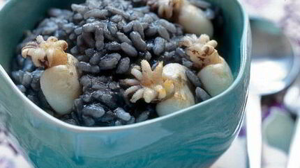 Ризотто с каракатицами