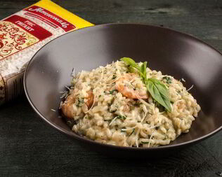 Ризотто с креветками