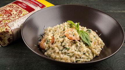 Ризотто с креветками