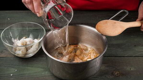 ризотто с креветками