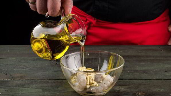 ризотто с креветками