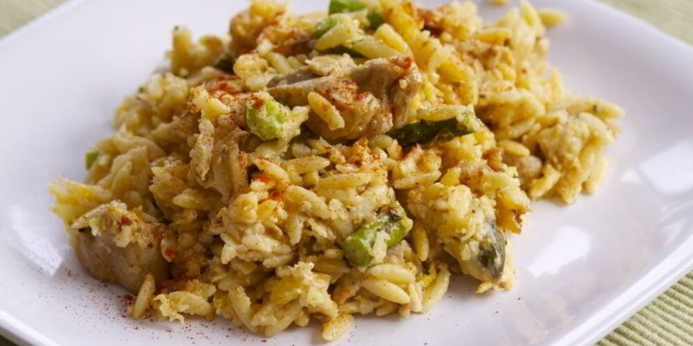 Рецепт ризотто с кроликом