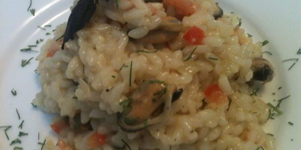 Рецепт ризотто с морепродуктами
