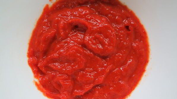 ризотто с печеным болгарским перцем