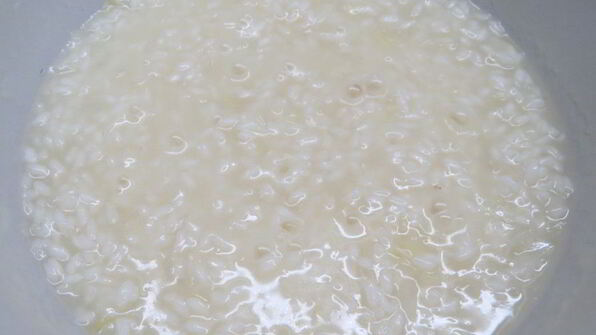 ризотто с печеным болгарским перцем